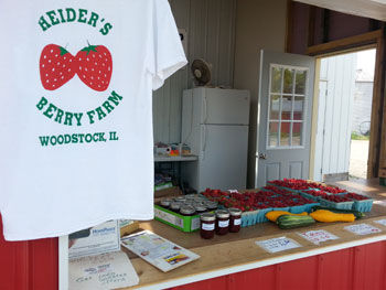 t shirts and farm products